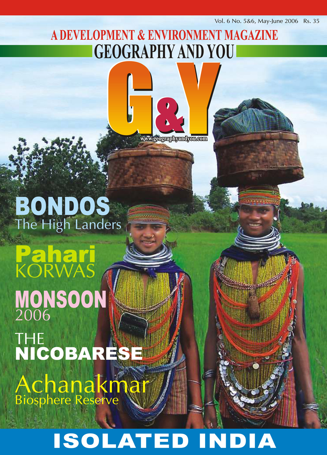 Isolated India (May-June 2006) cover